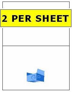 2 Per Sheet (200x144mm)